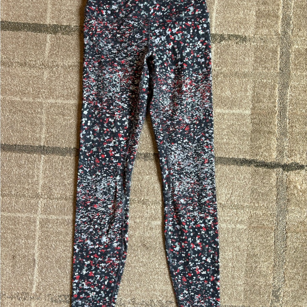Lululemon Align High-Rise Pant 28” in Water Blossom Multi EUC